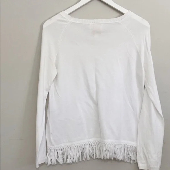 Sail to Sable White Sweater - Picture 2 of 4